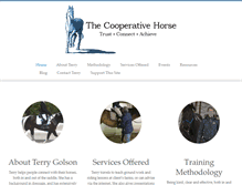 Tablet Screenshot of cooperativehorse.com